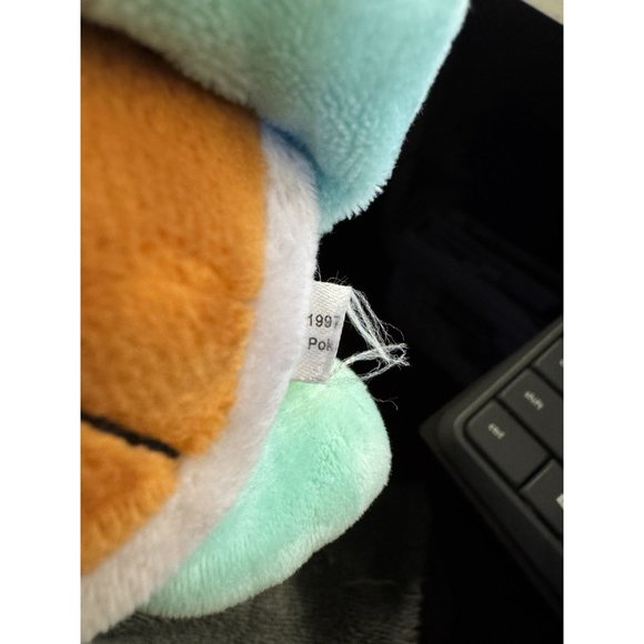 Pokemon  Nintendo Squirtle Turtle Small 6" Stuffed Animal Plush 1997 Vintage - Picture 9 of 9